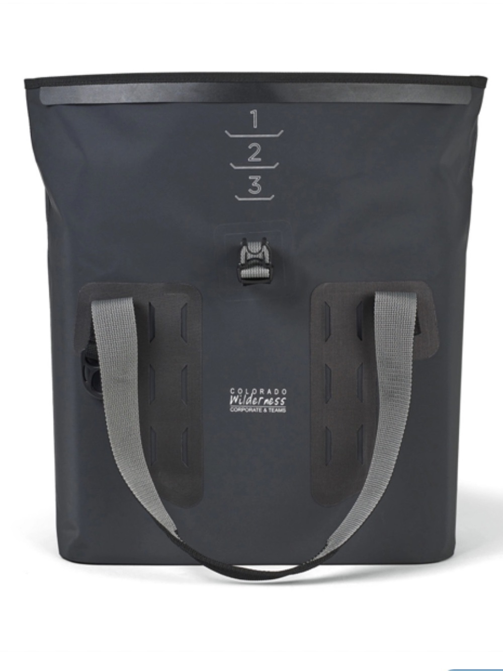 Vertex weatherproof gear tote black & gray